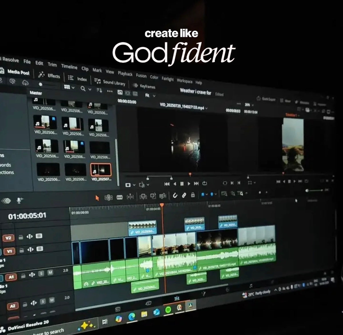 Godfident Editing Tutorial